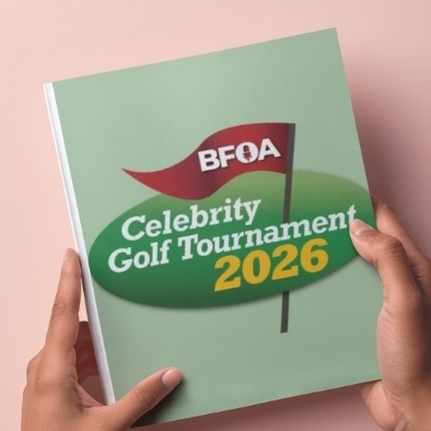 2026 Celebrity Golf Program Ad